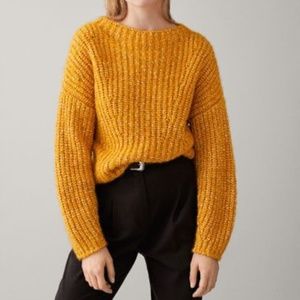 Massimo Dutti Yellow Sweater